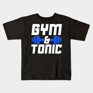 Gym and Tonic design for any Workout Lover Kids T-Shirt